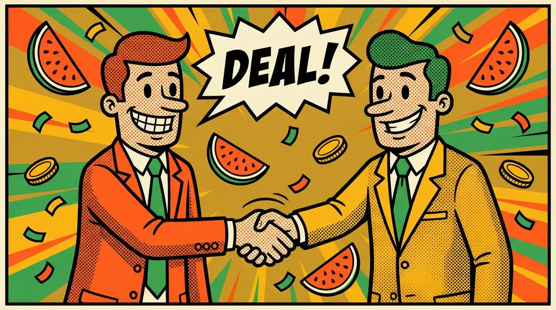 Stakeapp 商务合作漫画插图